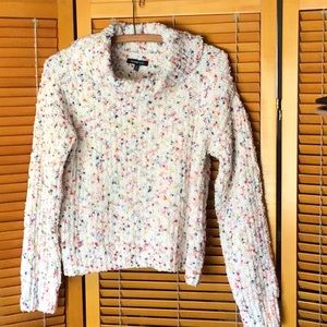 Tamara girls multi color chenille turtle neck